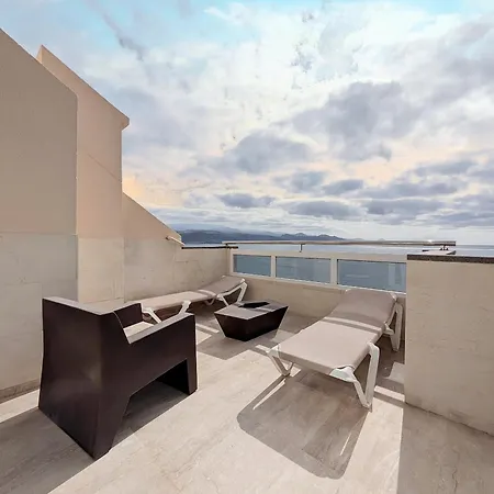 Awesome Beachfront Terrace By Canariasgetaway